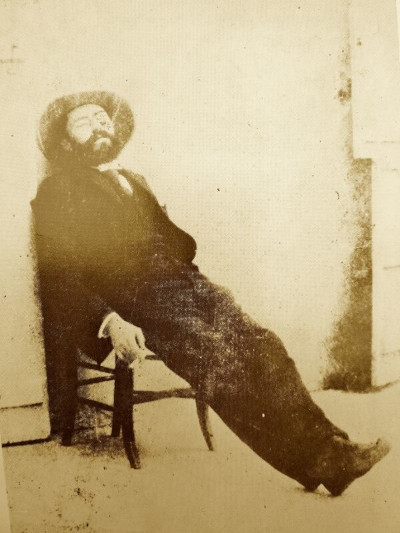  Photo du poète à Orthez / Association Francis Jammes Orthez