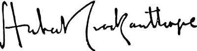 Signature de Hubert Crackanthorpe
