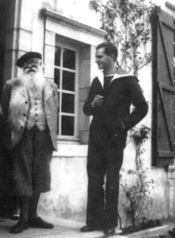 Francis Jammes et Jean Labbé à Orion / Fonds Association F. Jammes Orthez