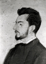 Portrait de Jammes par Charles Lacoste / Fonds Association F. Jammes Orthez