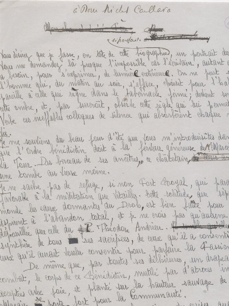 Copie d'une lettre adressée par Francis Jammes… /Ms126 / Consulter le document sur Pireneas Copie d'une lettre adressée par Francis Jammes… /Ms126 / Consulter le document sur Pireneas