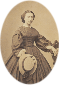 FPortrait d'Anna Bellot ; Association Francis Jammes Orthez