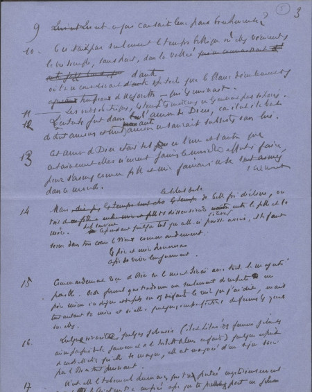 23 pensées adressées à Bernadette Jammes, Ms420 / Consulter le document sur Pireneas