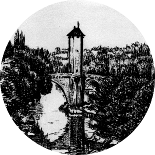 Pont-Vieux à Orthez / Fonds Association F. Jammes, Orthez Pont-Vieux à Orthez / Fonds Association F. Jammes, Orthez