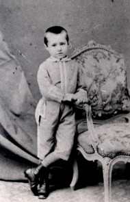 Francis Jammes à l'âge de 6 ans Francis Jammes à l'âge de 6 ans