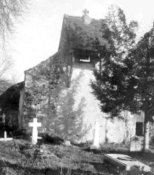 Ancienne chapelle et cimetière de Noarrieu / Fonds Association F. Jammes Orthez Ancienne chapelle et cimetière de Noarrieu / Fonds Association F. Jammes Orthez
