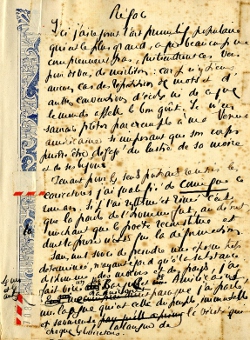 Ms525 (Pau), préface / Consulter le document sur Pireneas