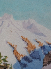 Aquarelle par Charles Lacoste