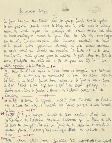 Ms132 / Consulter le document sur Pireneas