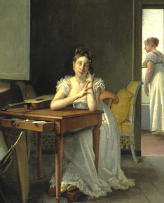 Portrait de Marceline Desbordes, par Michel-Martin Drölling / Musée de la Chartreuse, Douai
