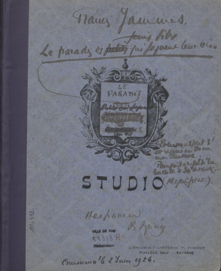 Ms432 (Pau) / Consulter le document sur Pireneas