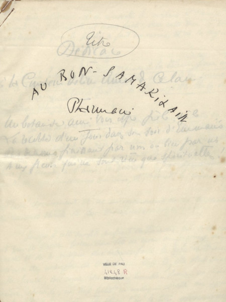 Ms 443 (Pau) / Consulter le document sur Pireneas